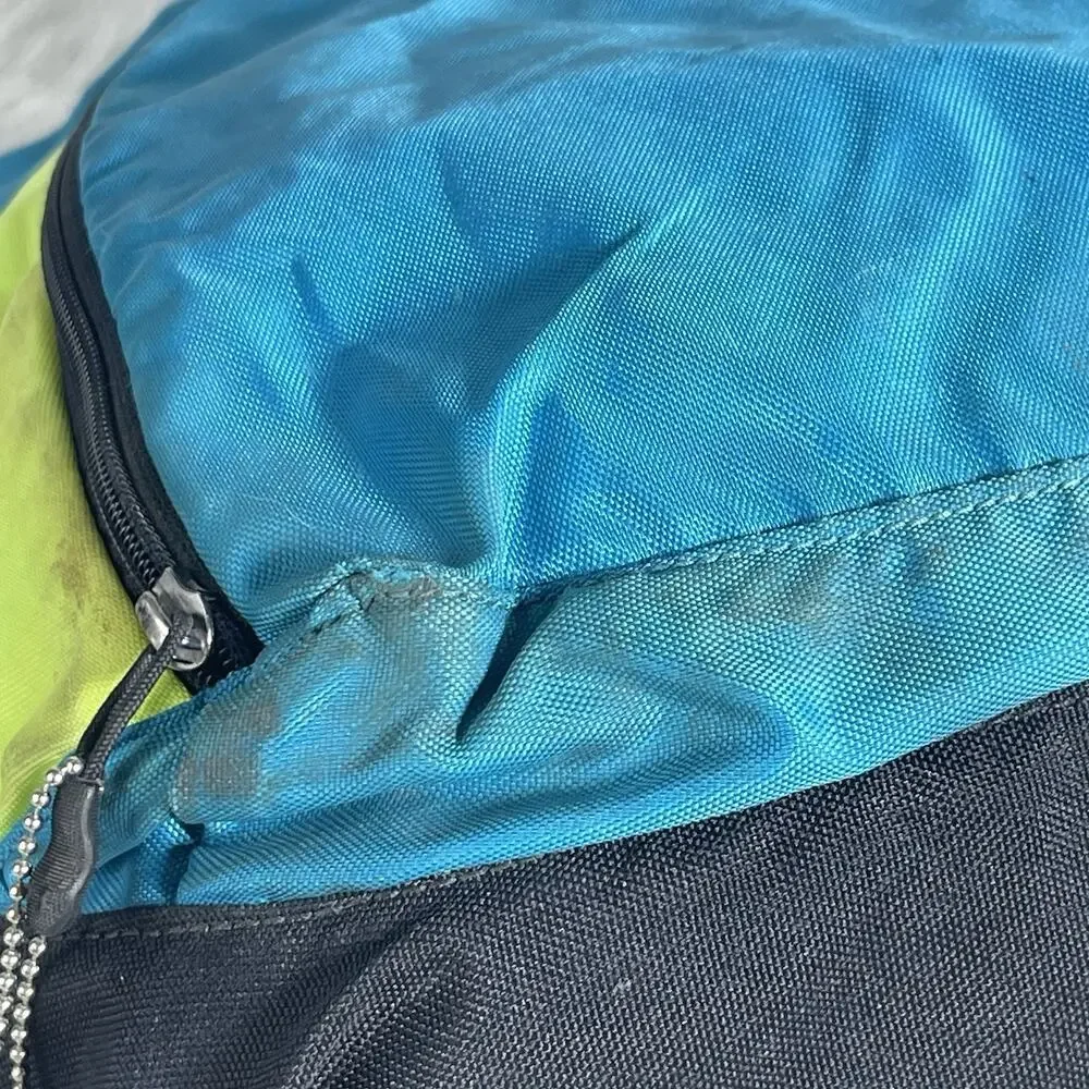 Under Armour Drawstring Sackpack Backpack Blue Green Gym Sports Bag